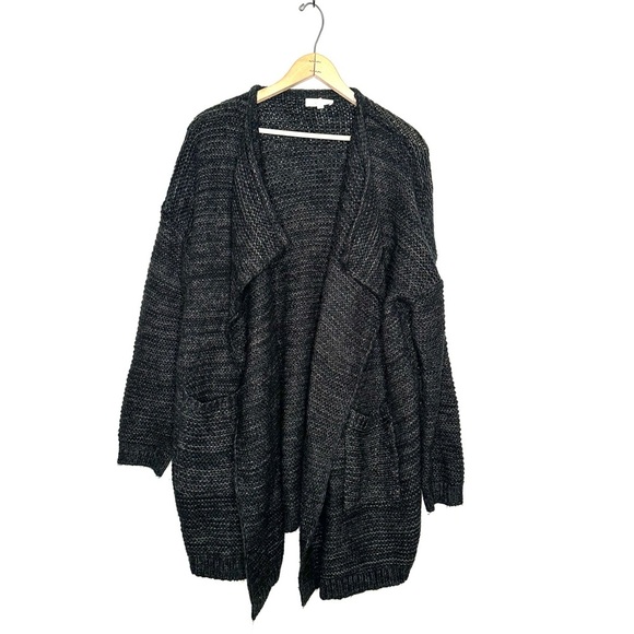 Promesa | Gray Open Cardigan Sweater Size M/L - Picture 1 of 6